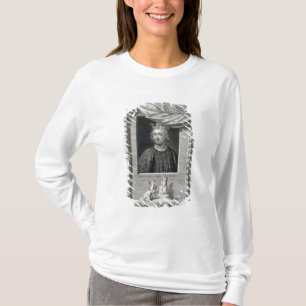 1199年からの、engravジョンの(1167-1216年の)イギリス国王 tシャツ