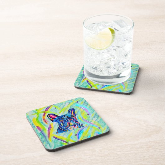 119 – ブルフランスのドッグコースター コースター (右側)