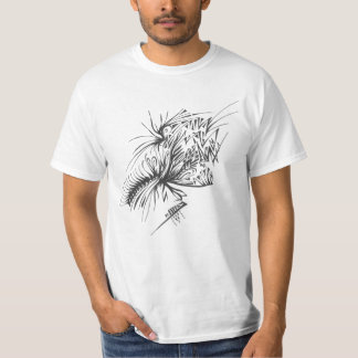 119 Black White Abstract Tribal Tattoo Art Tシャツ