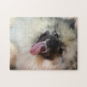 11"はx 14" Keeshondのパズル252継ぎ合わさります ジグソーパズル (横)