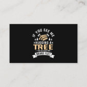 11.もしあなたは私がボーを推定している木を抱きしめている見る 名刺 (正面)