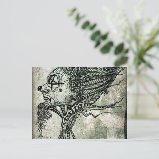 11.愚か者 ポストカード (スタンド正面)