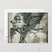 11.愚か者 ポストカード (正面/裏面)