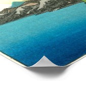 11. 箱根宿, 広重 ポスター (角)