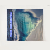 11. 青い海の波, 海の恋人たちのギフト ヴィンテージ タペストリー (正面(横))