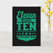 11 10は昨年11誕生日の子供 カード (黄色い花)