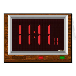 11:11の時計の"後で捕獲物Ya! "