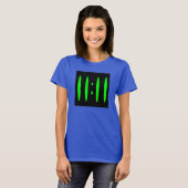 11:11のTシャツ Tシャツ (正面フル)