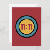 11:11レトロ50sダイナースタイル ポストカード (正面/裏面)