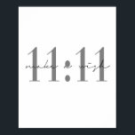 11:11願いを立てる ポスター<br><div class="desc">11:11願いを立てる</div>