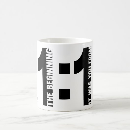 11:11 コーヒーマグカップ (中央)