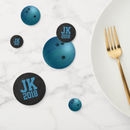 11/12ボウリングパーソナライズされたボールドット コンフェッティ