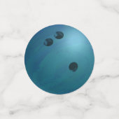 11/12ボウリングパーソナライズされたボールドット コンフェッティ (スモール正面)