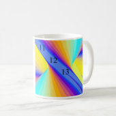 11/12/13の虹11のozのクラシックで白いマグ コーヒーマグカップ (正面右)