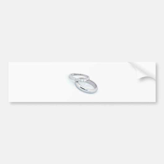 11,12.13日付を保存 バンパーステッカー (正面)