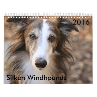 11 2016絹のWindhoundsのカレンダー カレンダー