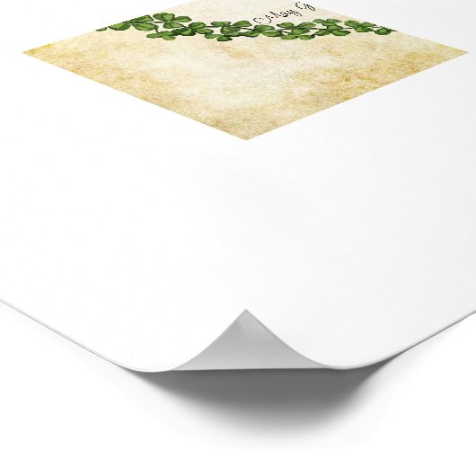 11.20-5月に始まる道路はあなたに会うために上昇 ポスター (角)