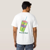 11 - 711スタイルのクラス Tシャツ (裏面フル)