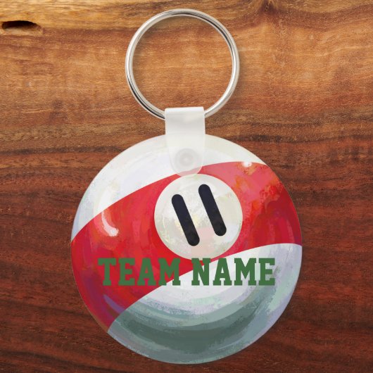 11 Ball キーホルダー (正面)