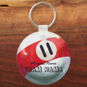 11 Ball キーホルダー (正面)