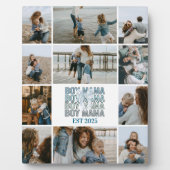 11 Boy Mama Custom Photo Collage フォトプラーク (正面)