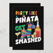 11.cinco de mayoパーティーA Like a Piata get sma セーブザデート (正面/裏面)