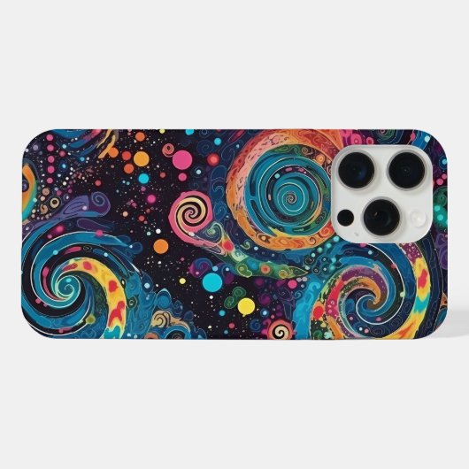 #11 Iphone 15 Pro Max Caseコズミックコレクション iPhoneケース (裏面横)