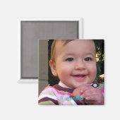 11_Months_Old, 11か月 マグネット (正面/裏面)