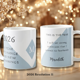 11. New Year Resolution for 2026 Year of Change  コーヒーマグカップ