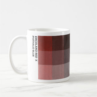 11 oz エルコラーノレッド×フタロシアニンブルーマグ コーヒーマグカップ