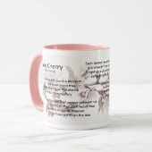 11 oz Mug "ワイルドさくらんぼ"エリンA Thomas (鮮やか) マグカップ (正面左)