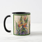 11 oz Mug – 楽園の鳥 マグカップ (左)