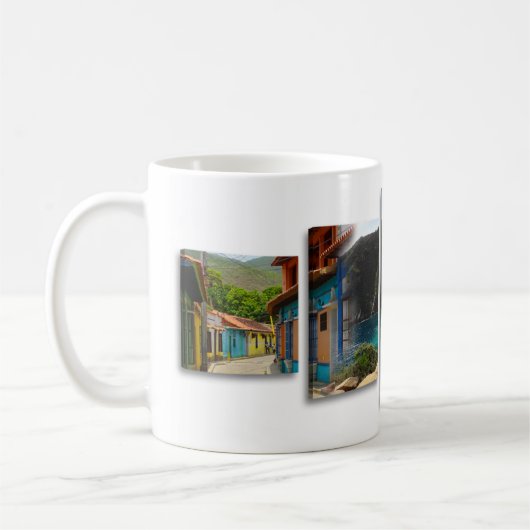 11 Oz Mug Gift for Those Who Love Venezuela コーヒーマグカップ (左)