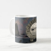 11 oz mug with "Portal in Time" image コーヒーマグカップ (正面左)