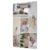 11 Photo Collage Template Personalized クリップボード (左)
