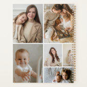 11 Photo Collage Template Personalized プランナー手帳 (裏面)