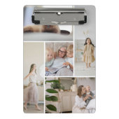 11 Photo Collage Template Personalized ミニクリップボード (正面)
