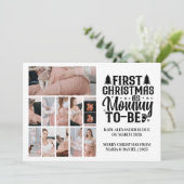 11 Photo Mommy to be Christmas Pregnancy  シーズンカード (スタンド正面)