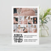11 Photo Mommy to be Christmas Pregnancy  シーズンカード (スタンド正面)