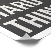 11"x14"アート懸命をプリント ポスター (角)