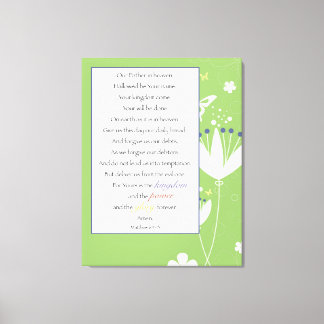 11"x14"天国の父キャンバスプリント キャンバスプリント