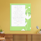 11"x14"天国の父キャンバスプリント キャンバスプリント (インサイチュ (リビング))