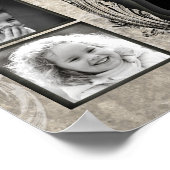 11"x14" 4スロットファミリーコラージュモンタージュタイムレス ポスター (角)