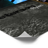 11"x14" 4スロットSENIOR Collage Montage Inked ポスター (角)