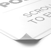 11" x 14"特別日付ポスター ポスター (角)