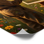 11 X 14 Downloadable The Artist Eagle ポスター (角)