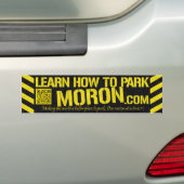 11" x 3" LHTPM Bumper Sticker バンパーステッカー (車上)