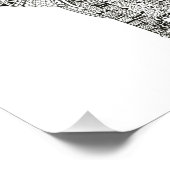 11 x 8.5手ユニーク象図解入りの、写真付きの芸術 フォトプリント            (角)