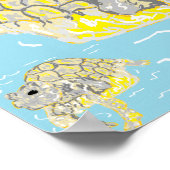 11" x 8.5", Value Poster Paper (Matte)Sea Turtles ポスター (角)