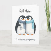 11 Years still mates aath anniversary カード (正面)